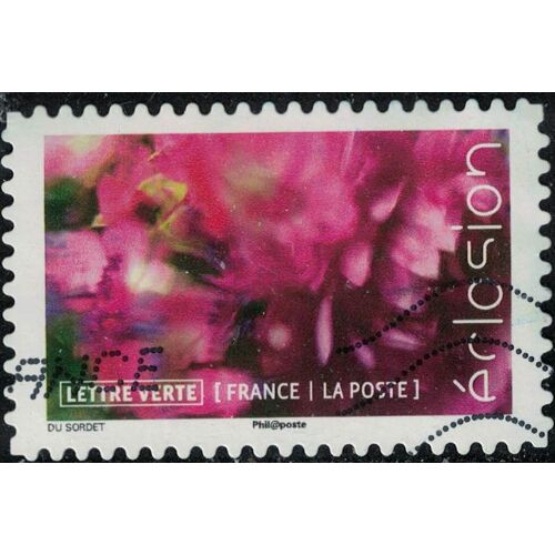 France 2019 Oblitéré Used Éclosion Le Dahlia Y&t 1709 Su