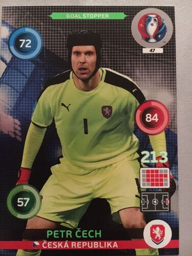 Carte 47 Petr Cech Uefa Euro 2016 Goal Stopper