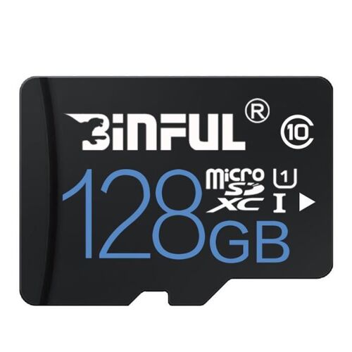 Carte Mémoire Micro SD 128Go + Adaptateur SD