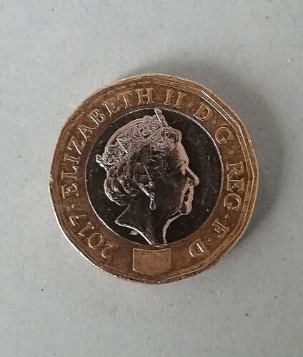 Pièces One Pound 2017 Elizabeth 2 D G Reg F D