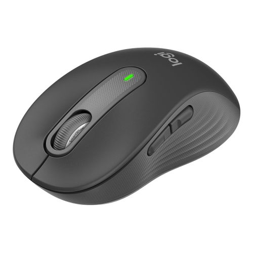 Logitech Signature M650 pour les entreprises - Souris - optique - 5 boutons - sans fil - 2.4 GHz, Bluetooth - récepteur USB Logitech Logi Bolt - graphite