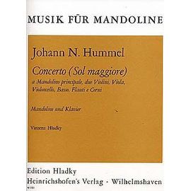 Musik Für Mandoline - Concerto (Sol Maggiore)