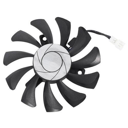 HA8010H12F-Z 75MM 2Pin GTX1050Ti GPU Cooler DUAL Fan pour Geforce GTX 1050Ti GTX-1050-Ti-4GT-OC (1Pcs)