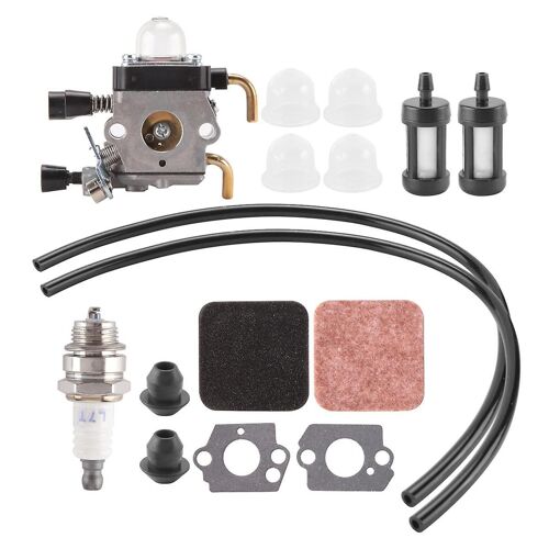 Fs85 Fs80 Carburateur Pour Fs75 Fs80r Fs85 Fs85r Fs85t Fs85rx Coupe-Bordures Weedeater C1q-S97 Avec Kit De Remotorisation De Carburant Filtre À Air