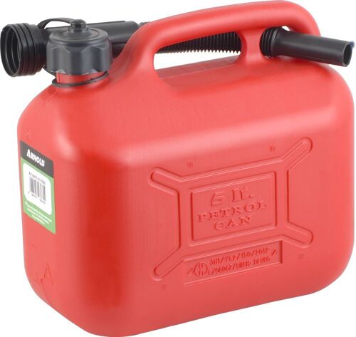 Jerrican de transport de carburant 5 l, rouge