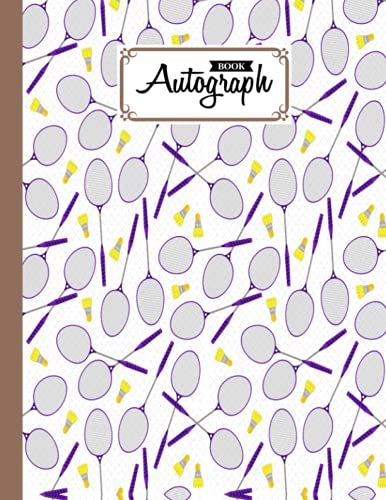 Activity Log Book: Badminton Cover | Daily Activity Log Journal, 120 Pages, Size 8.5" X 11" Design By Patricia Fenlon