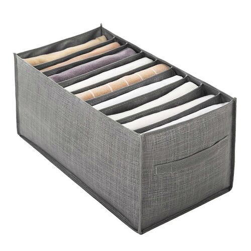 Armoire Vêtements Organisateur Pour Jeans Lavable Placard Tiroir Organisateur de rangement Pour Vêtements Pantalon Jeans