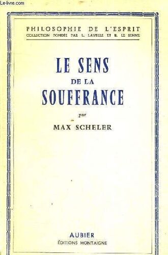 Le Sens De La Souffrance - Suici De Deux Autres Essais - Philosophie De L'esprit