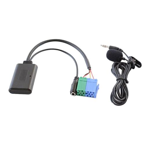 Adaptateur mains libres de microphone de câble audio de musique Bluetooth de voiture pour Grande Punto Romeo après 2007 pour