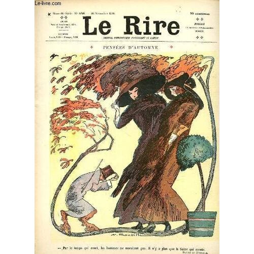 Le Rire N°408 De La Nouvelle Série, Pensées D'automne.