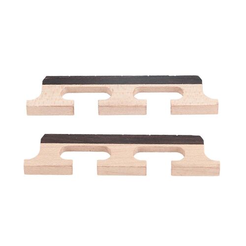 2pièces Ha02 5 ? Corde Chevalet Banjo En Palissandre Accessoires En Bois