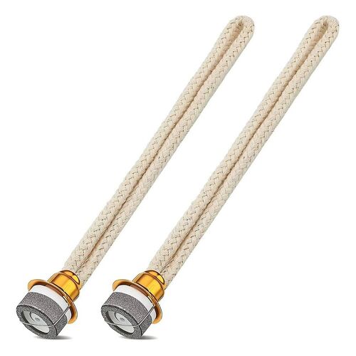 Lampe À Huile Mèche Parfum Lampe À Huile Mèche Contrôle D'air De Remplacement Brûleur Catalytique Lampe Mèche Pour Brûleur Catalytique 2 Pcs