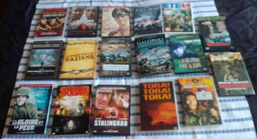 Lot De 17 Dvd Guerre