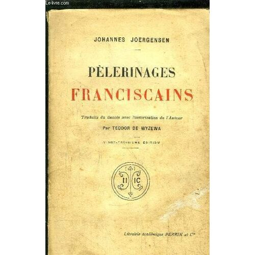 Pelerinages Franciscains