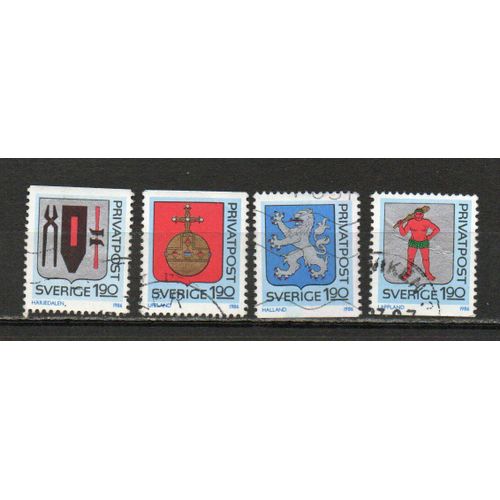 Timbres-Poste De Suède