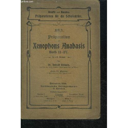 Praparation Zu Xenophons Anabasis Buch Ii-Iv