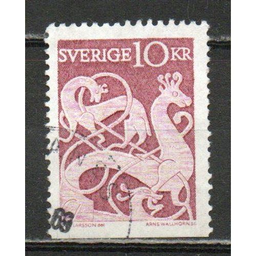 Timbre-Poste De Suède