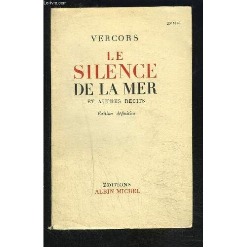 Le Silence De La Mer Et Autres Récits