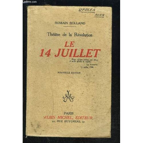 Theatre De La Revolution- Le 14 Juillet