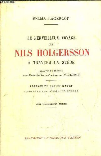 Le Merveilleux Voyage De Nils Holgersson A Travers La Suede