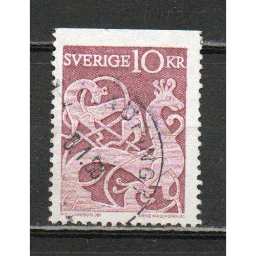 Timbre-Poste De Suède