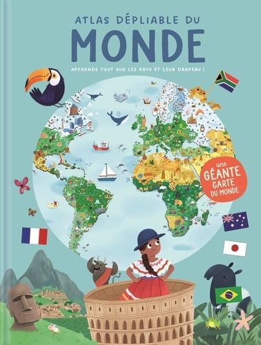 Atlas Dépliable Du Monde