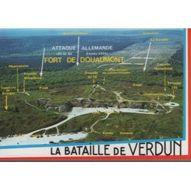 Cpsm 55 Verdun Militaria - La Bataille De Verdun - Attaque Allemande Du Fort De Douaumont