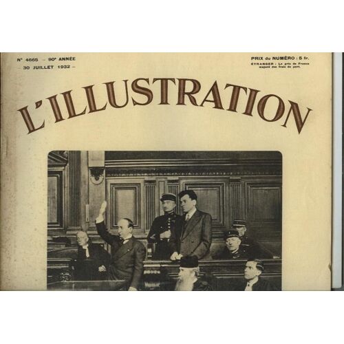 Lillustration N° 4665 : Les Élections Allemandes - Procès De Lassassin De Paul Doumer - La Mission Automobile Centre-Asie, Vers Pékin - Images De Combats Aériens Sur Le Front Britannique ...