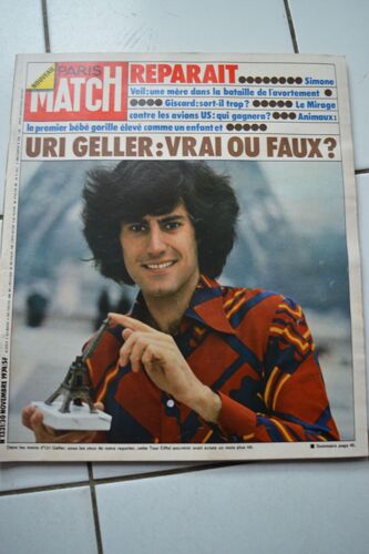 Paris Match N°1331 De 1974