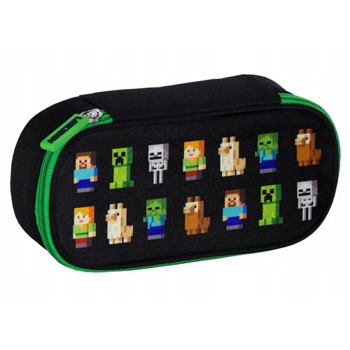 Minecraft, Trousse À Crayons À Plusieurs Compartiments