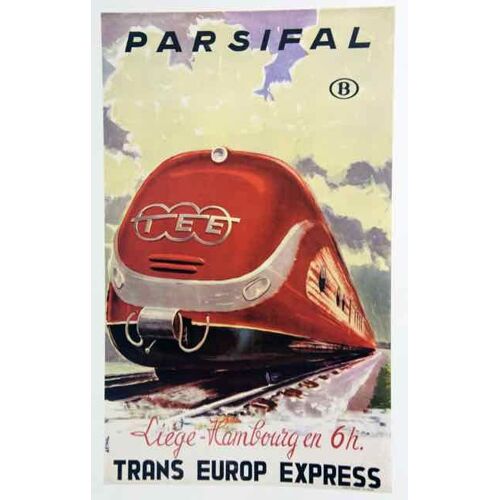 Affiche Parsifal Trans Europ Express 