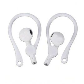 Paire de Crochets Anti-Perte pour AirPod Ecouteurs Sans Fil - pour Sport - Blanc
