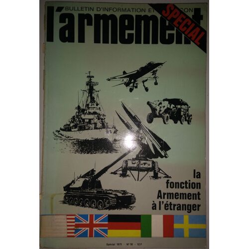 La Fonction Armement À L'étranger.