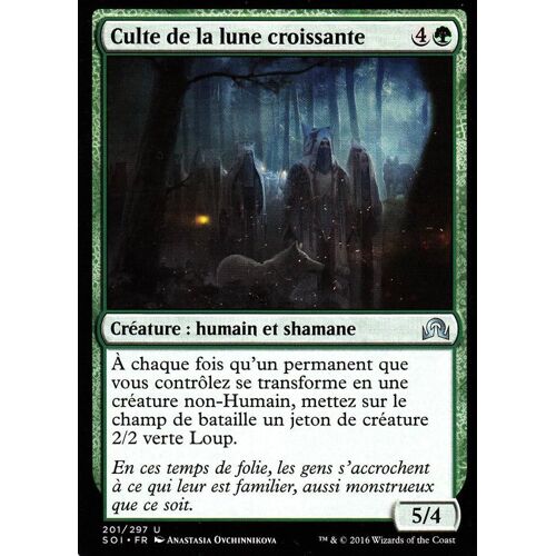 Culte De La Lune Croissante - Mtg - Ténèbres Sur Innistrad - U - 201/297