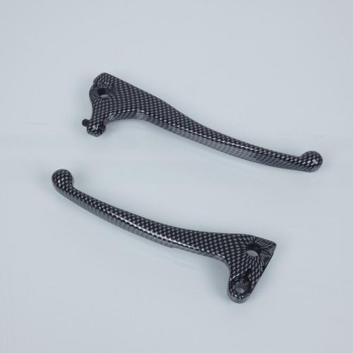 Paire De Levier De Frein Tnt Look Carbone Pour Scooter Mbk 50 Spirit Neuf