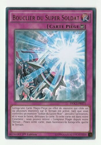 Yu-Gi-Oh! - Docs-Fr071 - Bouclier Du Super Soldat - Ultra Rare