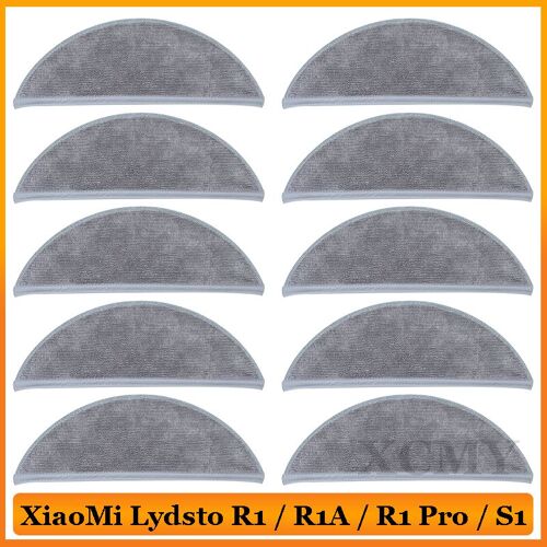 Pi¿¿ces De Rechange Pour Aspirateur Robot Xiaomi Mijia Lydsto, Accessoires De Remplacement En Tissu Chiffon R1 / R1A / R1 Pro / S1 9109-May26842