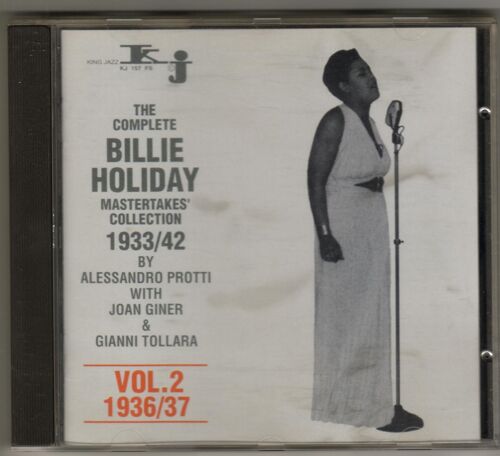 The Complete Billie Holiday Mastertakes' Collection Vol. 2 : 1936 / 37