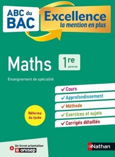 Abc Bac Maths 1ere Nathan