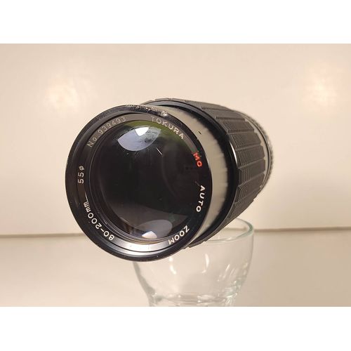 Tokura MC 80-200mm 1:3.9 Auto Zoom - Monture Minolta SR MC MD - Zoom à Pompe - 80mm 200 mm f/3,9