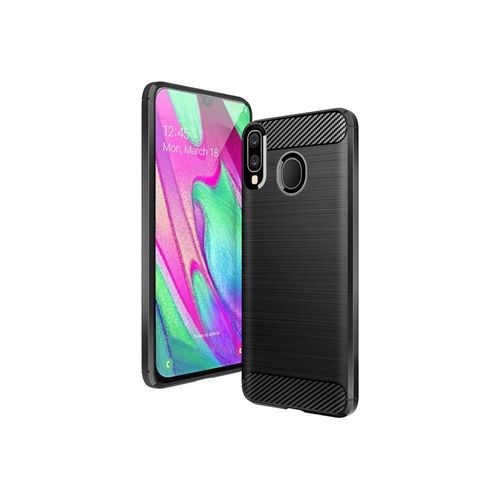 Dlh Dy-Ps4085 - Coque De Protection Pour Téléphone Portable - Silicone - Noir - Pour Samsung Galaxy A40