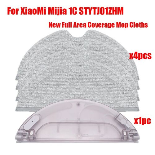 Accessoires Pour Aspirateur Robot Xiaomi Mijia 1C, R¿¿servoir D'Eau ? Commande ?lectrique, Surface Compl¿¿te En Tissu, Pi¿¿ces D¿¿tach¿¿es Pour Aspirateur 9109-May26953