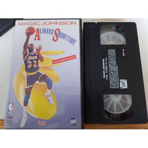 Cassette Vidéo Vhs - Magic Johnson - Always Showtime