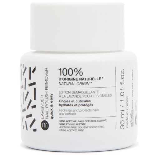 Dissolvant Lavande 100% Naturel - Nailmatic - Dissolvant 100% D'origine Naturelle 