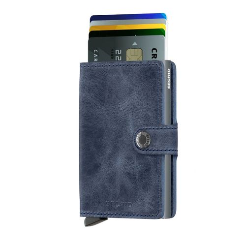 Porte cartes Anti-Piratage Miniwallet Vintage MV