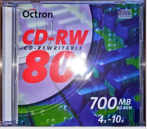 CD-RW 80 / 700 MB Octroi