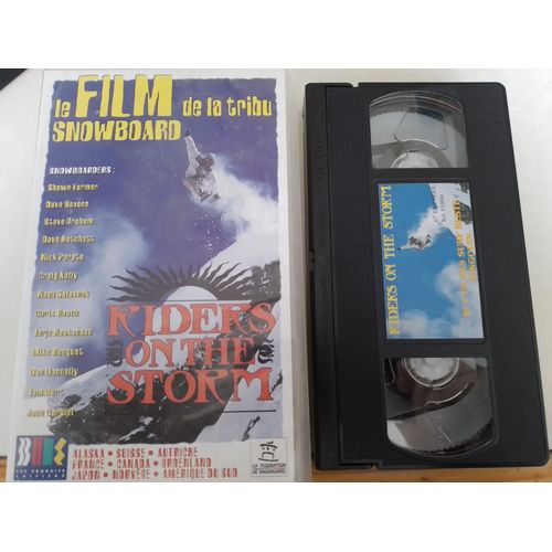 Cassette Vidéo Vhs - Riders On The Storm - Le Film De La Tribu Snowboard