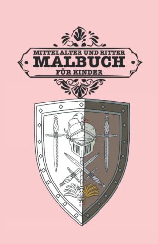 Mittelalter Und Ritter Malbuch Für Kinder: Malbuch Mittelalter 30 Seiten, Größe 13.97 X 21.59 Cm (Din A5)