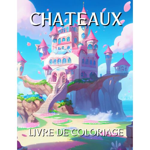 Chateaux Livre De Coloriage: Architecture Gothique, Châteaux De Contes De Fées, Palais Médiévaux - Pour Adolescents Et Adultes