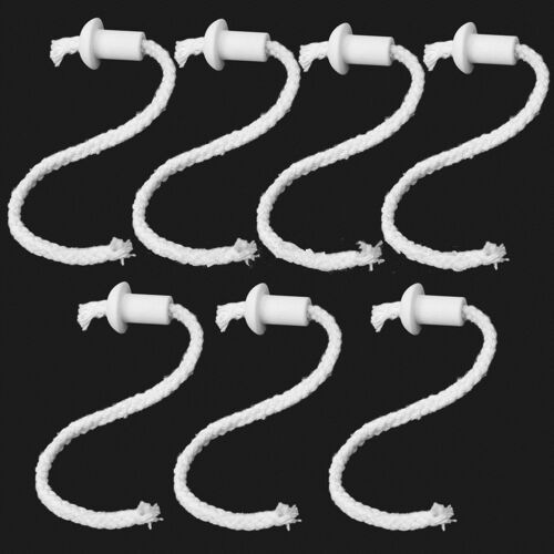 Porte-mèche de lampe à huile, porte-porcelaine, torche, bouteille de vin, Eva de bougie à huile, poêle, mèche de coton, fibre de verre, mèche de kérosène, 7 pièces